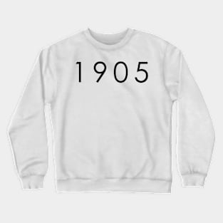 Simple Black/Dark 1905 Crewneck Sweatshirt